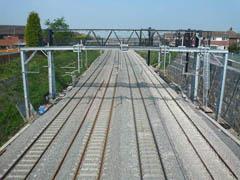 Generic photo of electrified railway.