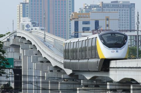 Bangkok Yellow Line monorail