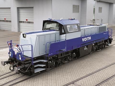 Voith Gravita locomotive.