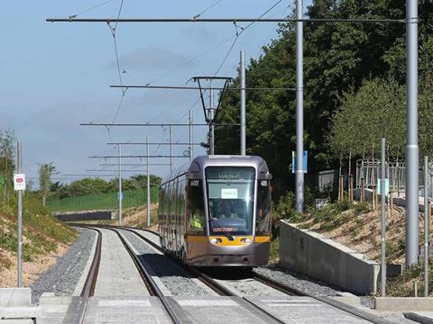 Testing has started on the Cross City line in Dublin.
