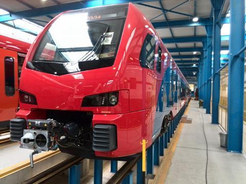 The first of the Flirt EMUs which Stadler Rail is supplying for Beograd suburban services will be on show at InnoTrans 2014.