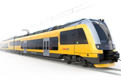 New hybrid trains for RegioJet