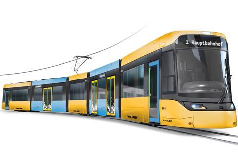 Impression of Stadler Tramlink tram for Thüringer Waldbahn & Straßenbahn Gotha