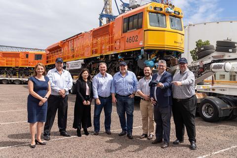 Bowen Rail’s Queensland coal locomotives delivered (7)