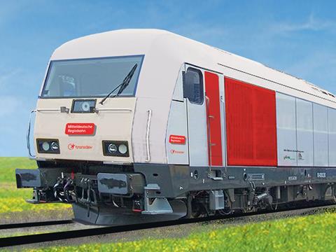 Mitteldeutsche Regiobahn is to operate Leipzig – Geithain – Chemnitz passenger service E7 from December 13 2015.
