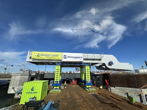 Photo 1 - Enerpac - Nordic Cranes - Denmark bridge