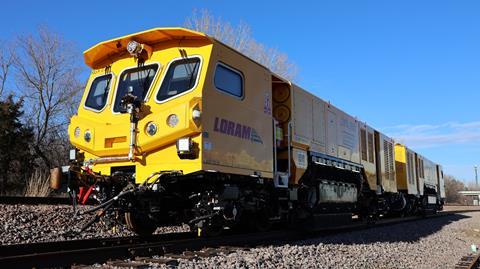 Loram RGX Rail Grinder