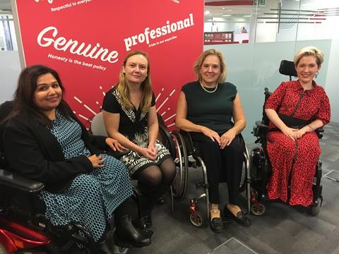Greater Anglia accessibility training team