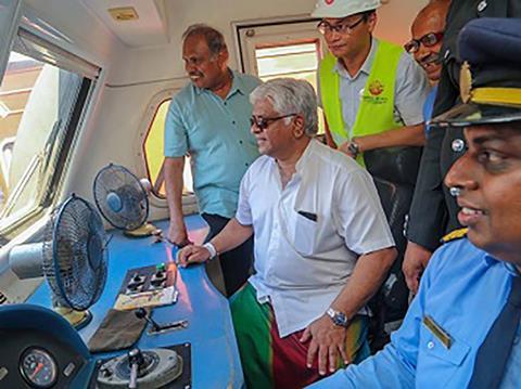 The 26·8 km Matara – Beliatta railway was officially opened by Minister of Transport & Civil Aviation Arjuna Ranatunga.