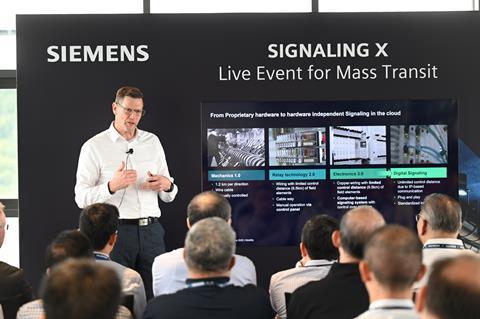 Siemens Mobility_Marc Ludwig presenting