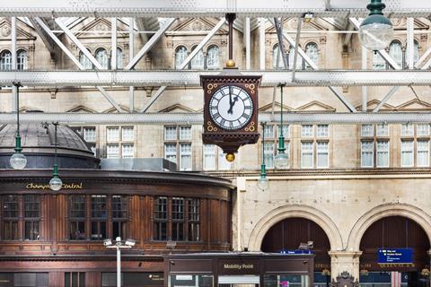 Glasgow Central station clock (Photo Network Rail)