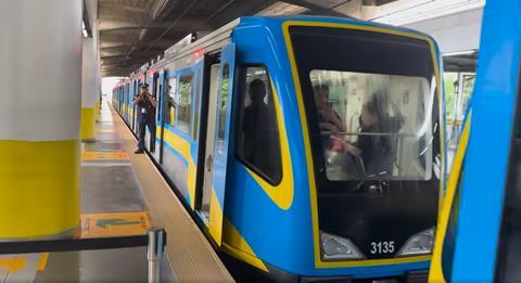 Manila MRT3 Dalian trains (image DoTr) (2)