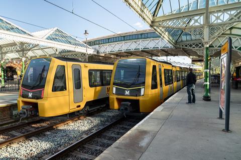 gb Tybe & Wear Metro new Stadler train livery 1