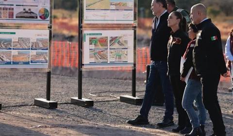 Construction of Mexico City Querétaro railway (image gov of Mexico) (1)