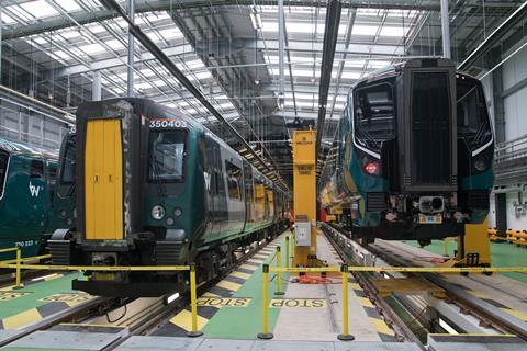 Extension end of Bletchley depot (older building behind with darker roof) 120925 TM02