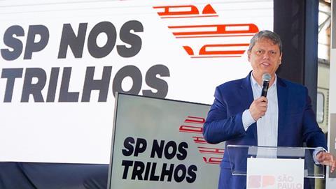 São Paulo Governor Tarcísio de Freitas (Photo Sergio Barzaghi,Governo do Estado de SP)
