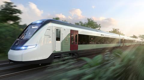 Mexico DMU Adessia Stream © ALSTOM SA 2025. Advanced & Creative Design  Adessia™)