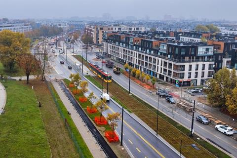 Warszawa tramway to Wilanowa (Photo City of Warszawa)