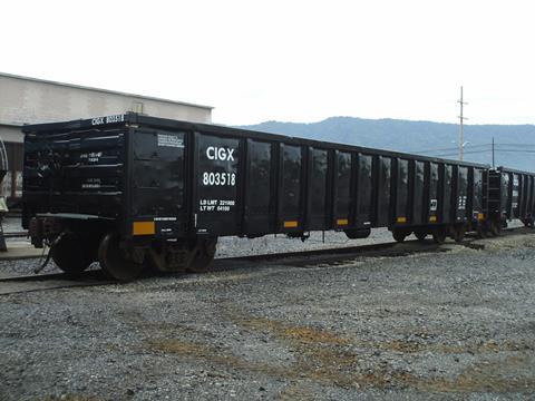 Appalachian Railcar Services wagon.