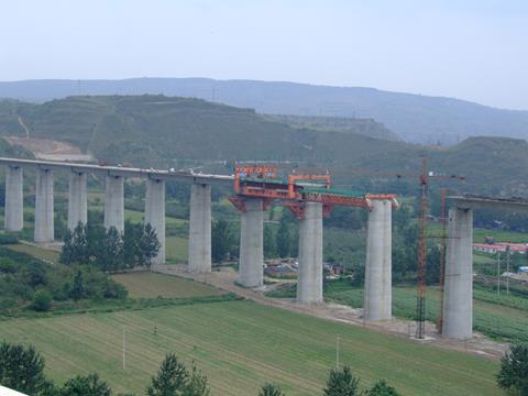 Zublin is supplying trackwork for the Shijiazhuang - Taiyuan PDL.