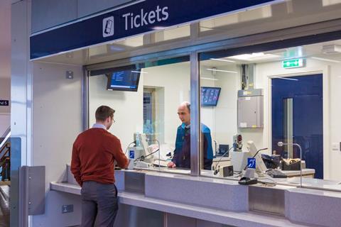 Station ticket office