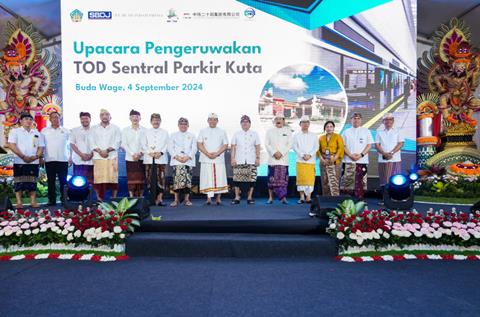 Bali metro groundbreaking ceremony (photo Badung Regency Gov)