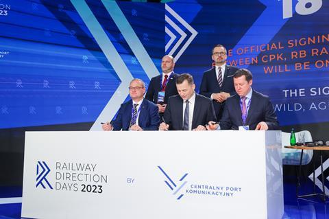 RB Rail, CPK and Správa železnic are to co-operate in the development of high speed rail