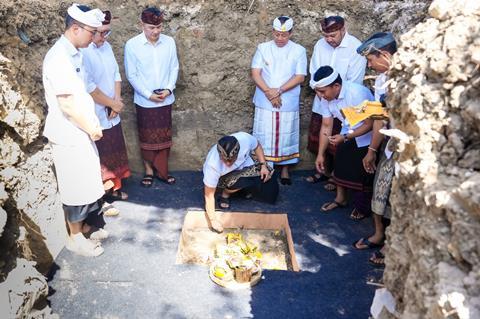 Bali metro groundbreaking ceremony (photo Badung Regency Gov) 1