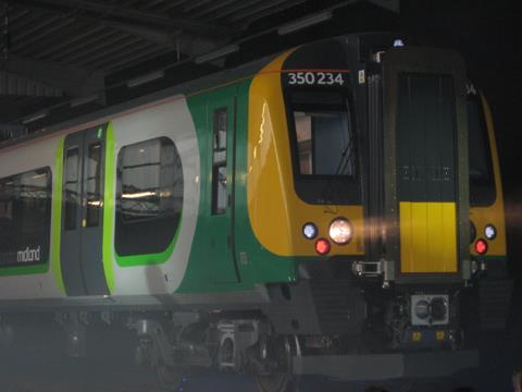 Class 350 roll-out.