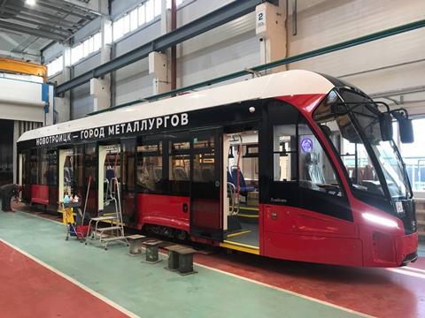 Novotroitsk municipality has awarded PK Transportnye Systemy a 1bn rouble contract to supply 13 trams.