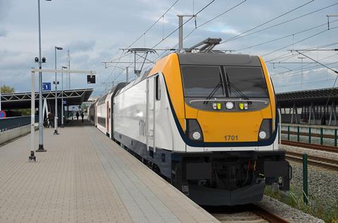 SNCB Alstom Traxx locomotive impression