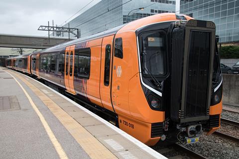 WMT Alstom Class 730 unveiling at Milton Keynes (Photo: Tony Miles)