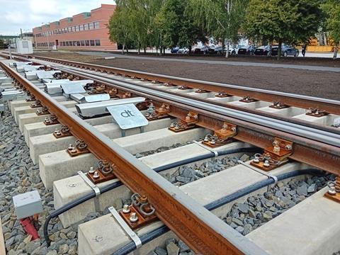 DT Výhybkárna Strojírna swing-nose crossing and switch set (Photo ACRI) (4)