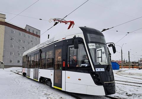 Uraltransmash domestically produced tram
