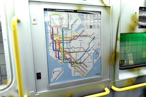 New York subway new map (Photo MTA)