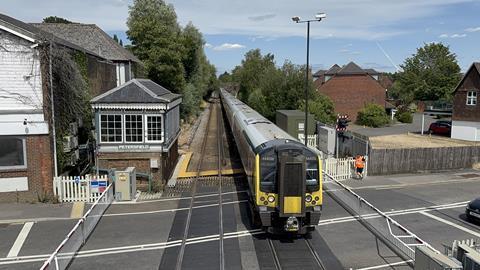 Petersfield Level Crossing (Credit - Network Rail)