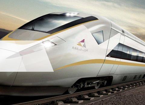 Impression of Qatar Rail train