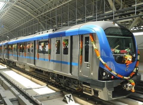 The trains are to be built at Alstom's Sri City plant, which has supplied most of the Chennai metro fleet.