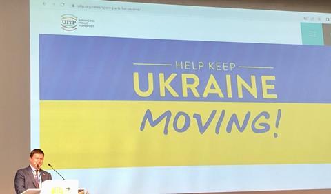 ua-Kyiv Metro head presents at IT-Trans May 2022 (1)