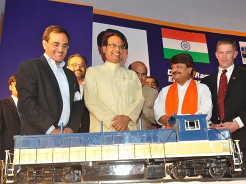 The foundation stone for the  Daulat Ram NREC Locomotives factory was laid by the Chief Minister of Madhya Pradesh state, Shivraj Singh Chauhan.