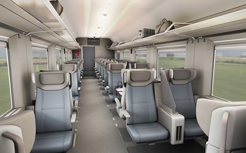 Impression of Škoda Group and Titagarh Firema night train for Trenitalia - Economy class