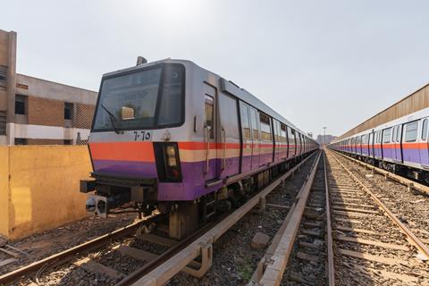 Cairo metro Line 2 train (Photo CAF)