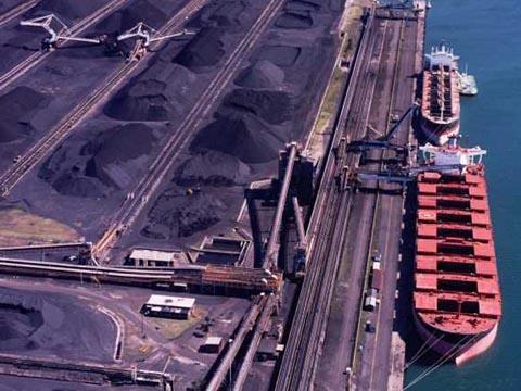 Richards Bay coal terminal.