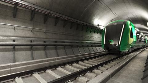 Melbourne Suburban Rail Loop tunnel impression