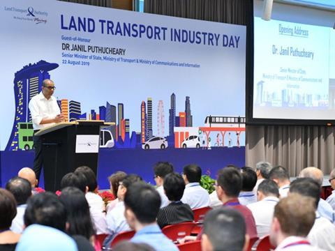 Singapore's inaugural Land Transport Industry Day was held on August 22 2019.