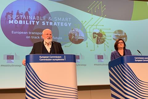 Trebling of high speed rail travel and doubling of rail freight’s market share are two of the priorities outlined in the European Commission’s Sustainable & Smart Mobility Strategy