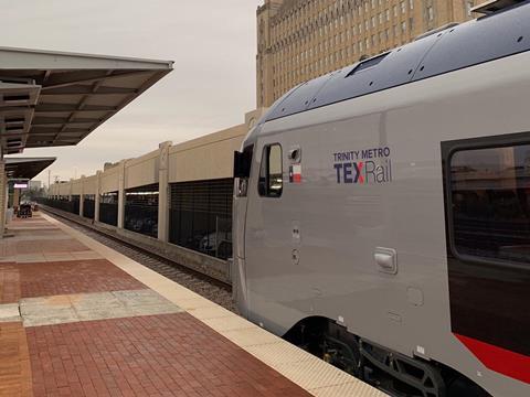 Stadler has supplied a fleet of eight Flirt diesel multiple-units (Photo: Trinity Metro).