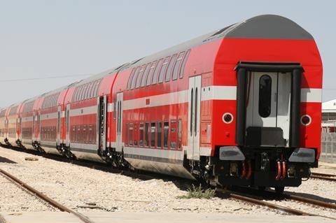 Double-deck coaches for Israel Railways