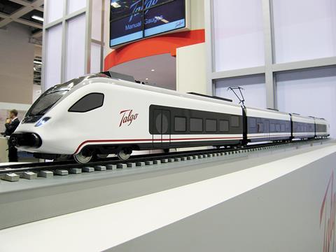 Patentes Talgo has unveiled a proposal for suburban and regional trainsets.