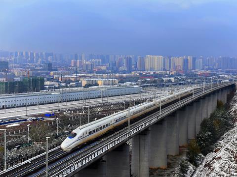 The final 32 km of the Qingdao – Rongcheng Railway opened on November 16.